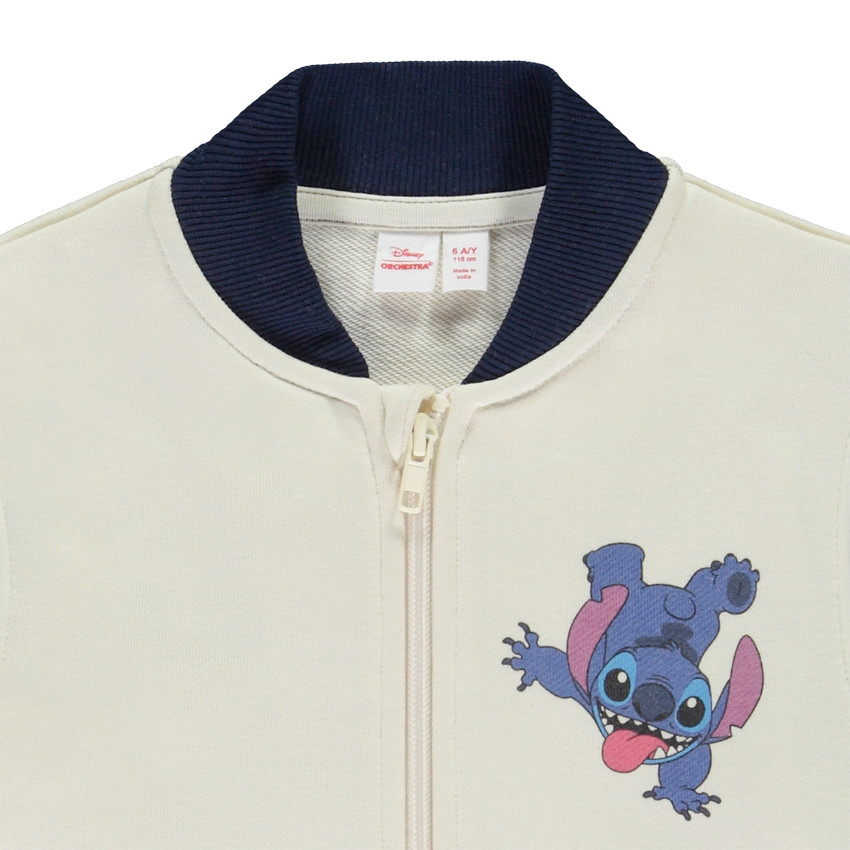 Chaqueta estilo bomber efecto colorblock Stitch de Disney para niño 
