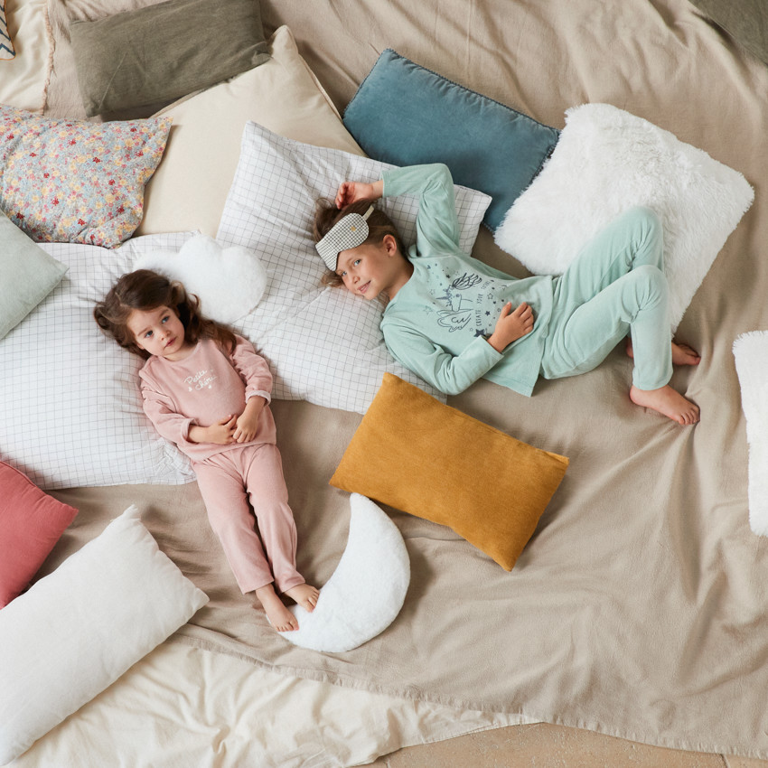 Set pyjama en velours print fantaisie pour bébé fille 