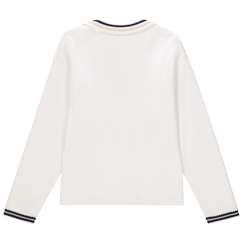 Jersey de punto acanalado de manga larga  Additional Jersey de punto acanalado de manga larga