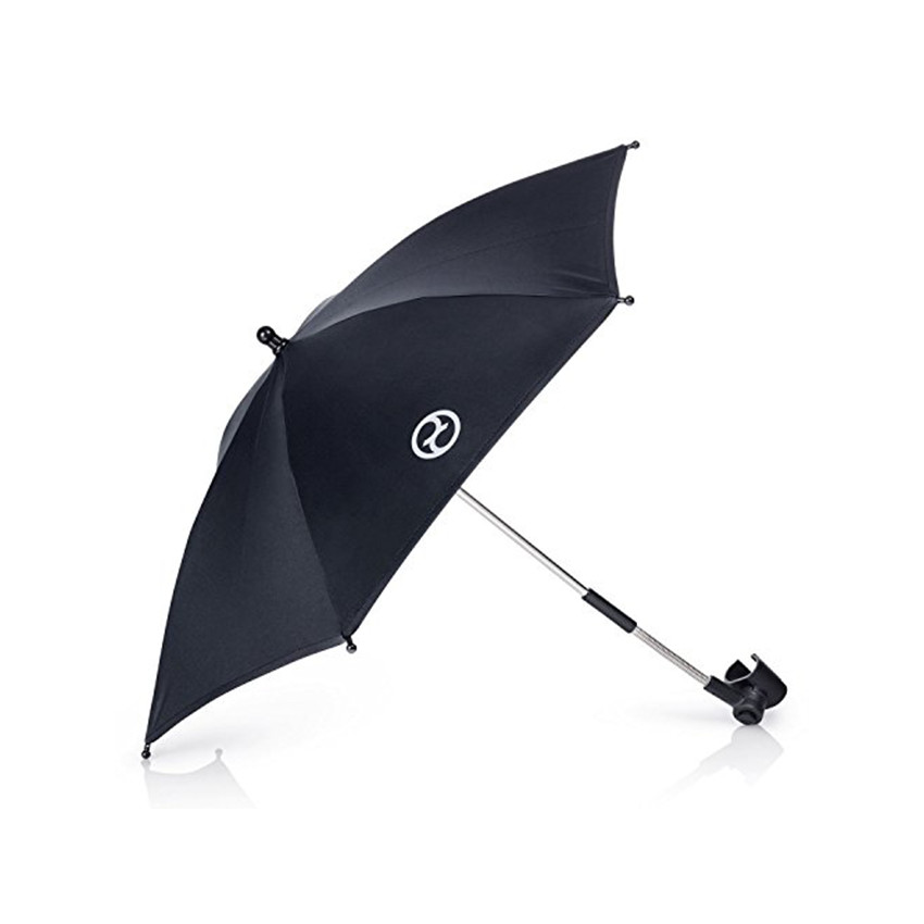 Sombrilla para carrito negra 