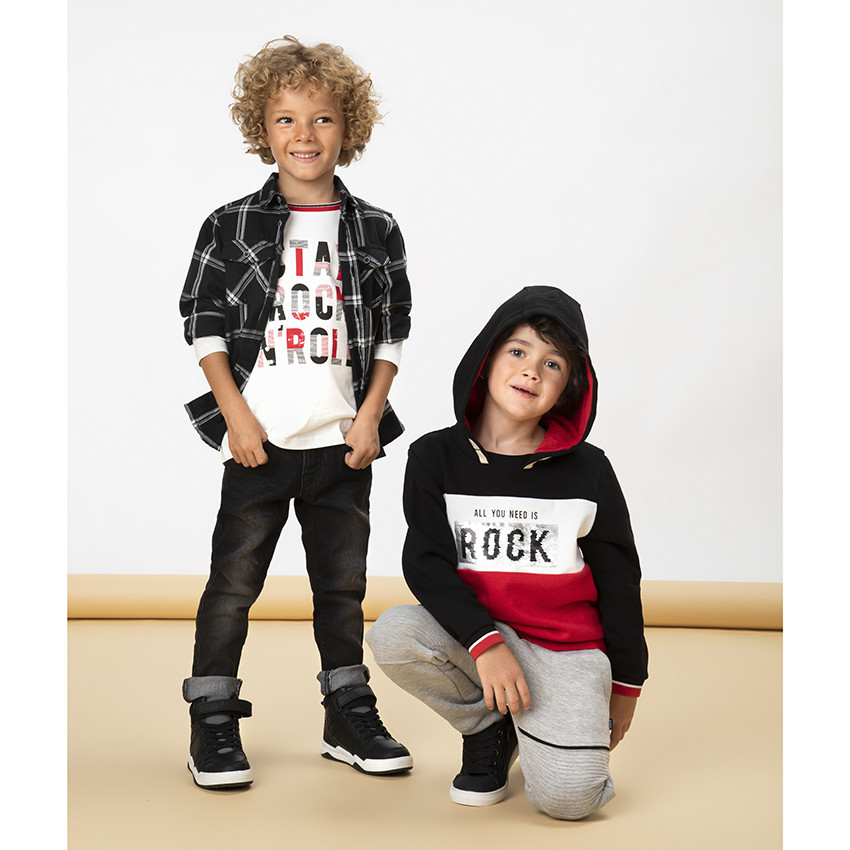 Vaqueros slim efecto lavado para niño 