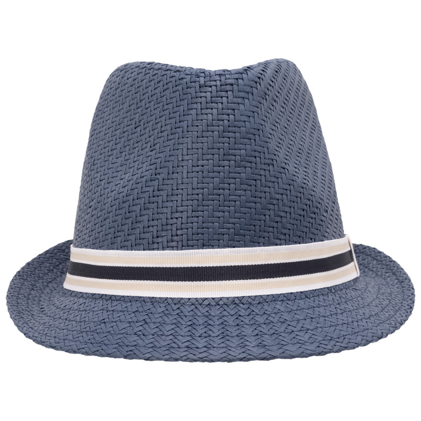 Borsalino con cinta tejida para bebé niño 