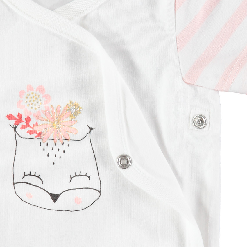 Pack de 5 bodies manga corta con estampados divertidos  Additional Pack de 5 bodies manga corta con estampados divertidos