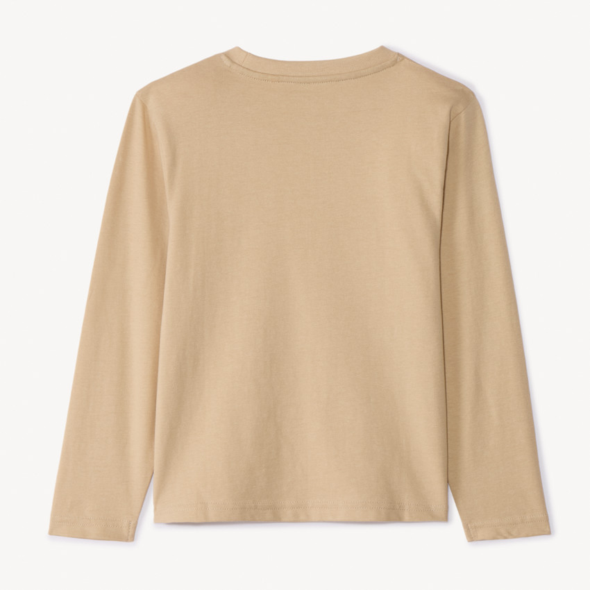 T-shirt manches longues photoprint canot pour garçon 