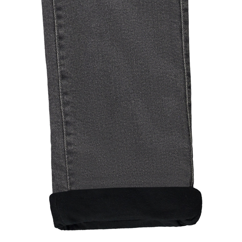 Pantalones vaqueros slim en denim liso para niño Main Pantalones vaqueros slim en denim liso para niño
