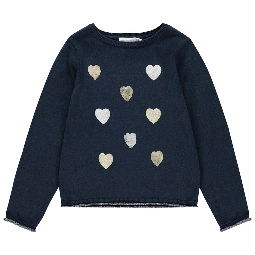 Jersey de punto con corazones  Additional Jersey de punto con corazones