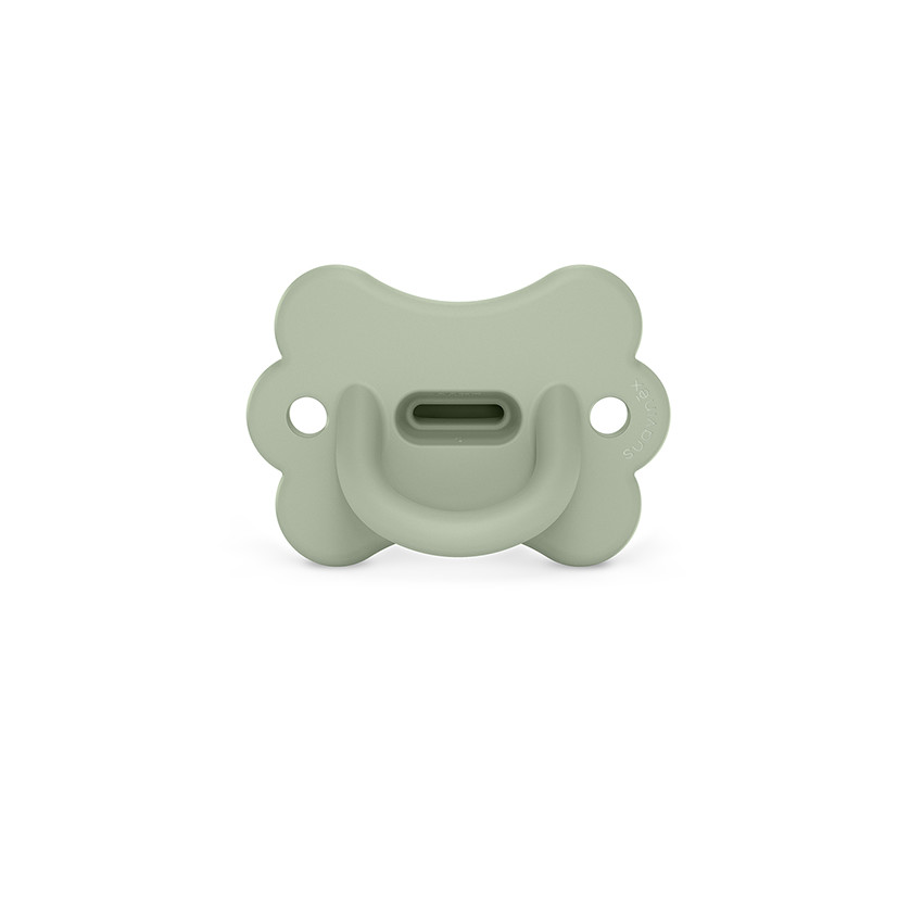 Chupete silicona fisiológico 0-6M Colour Essence Butterfly verde 