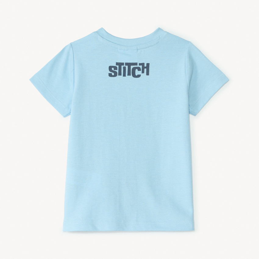 Camiseta de manga corta Stitch de Disney para bebé niño 