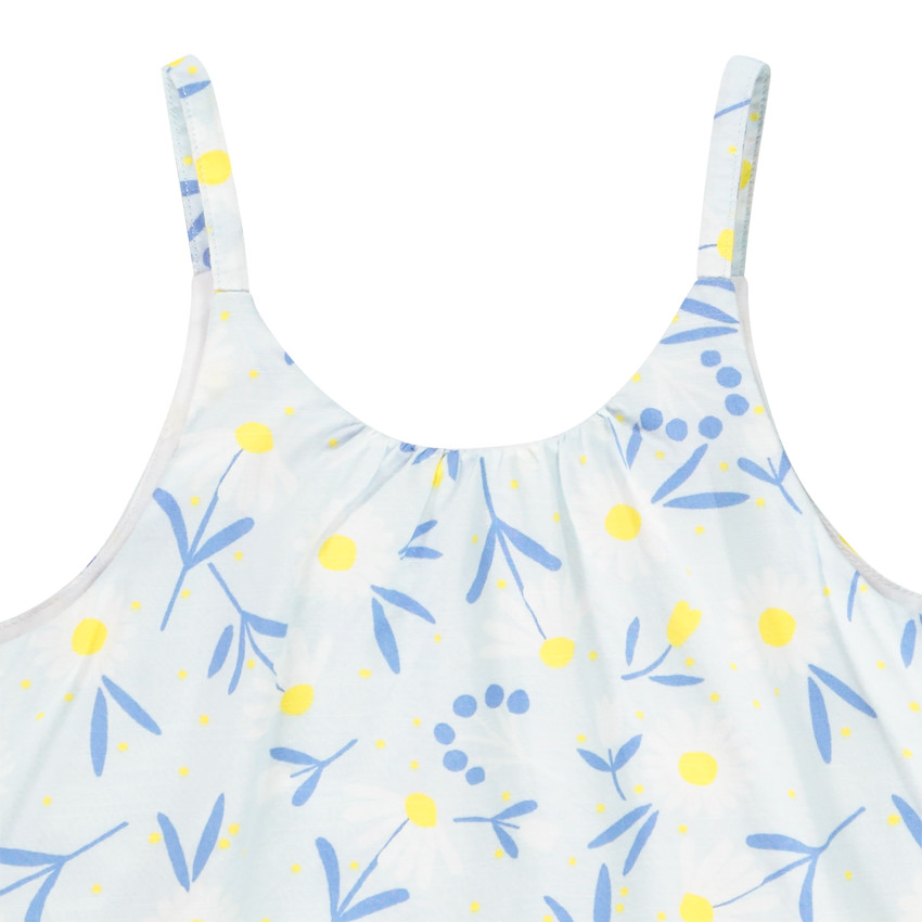 Túnica peplum de tirantes para niña  Additional Túnica peplum de tirantes para niña