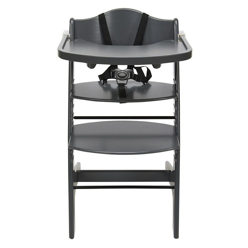 Silla alta evolutiva Stepit antracita 