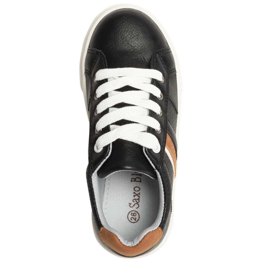 Zapatillas deportivas negras bandas a contraste Main Zapatillas deportivas negras bandas a contraste