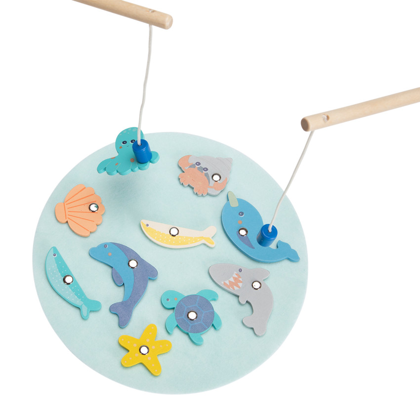 Juego de pesca magnético para niños 