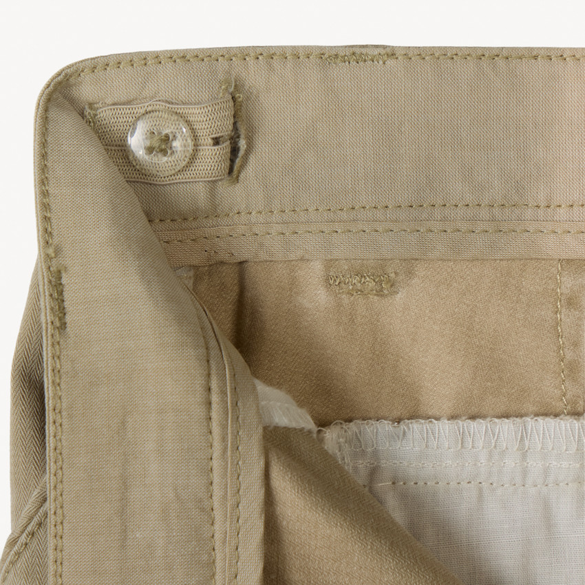 Bermuda liso de tela para niño 