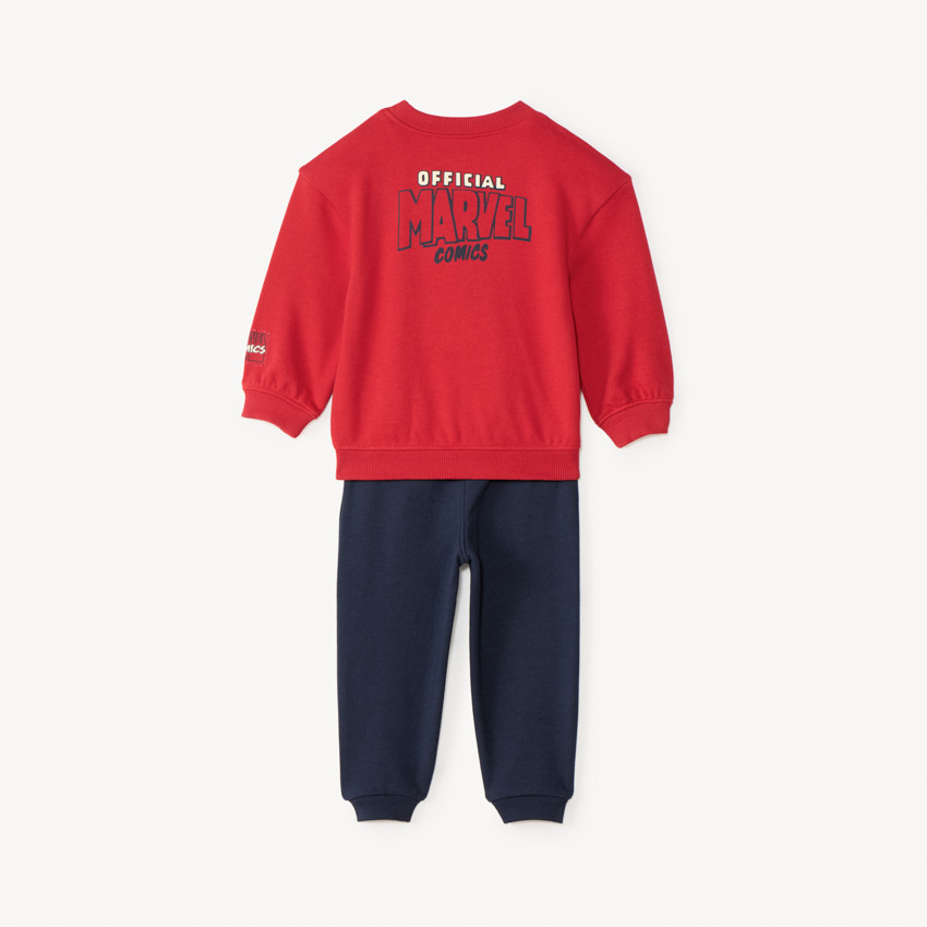 Conjunto de chándal de felpa Spiderman Marvel para bebé niño 