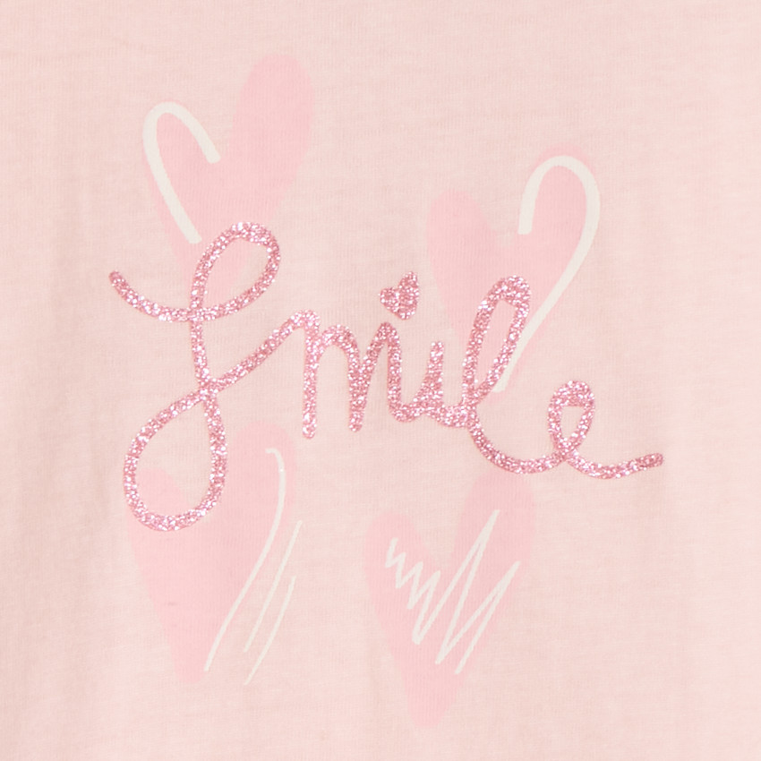 Camiseta de manga larga estampada para bebé niña 