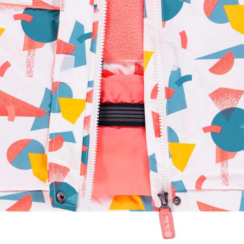 Chaqueta esquí motivo gráfico 