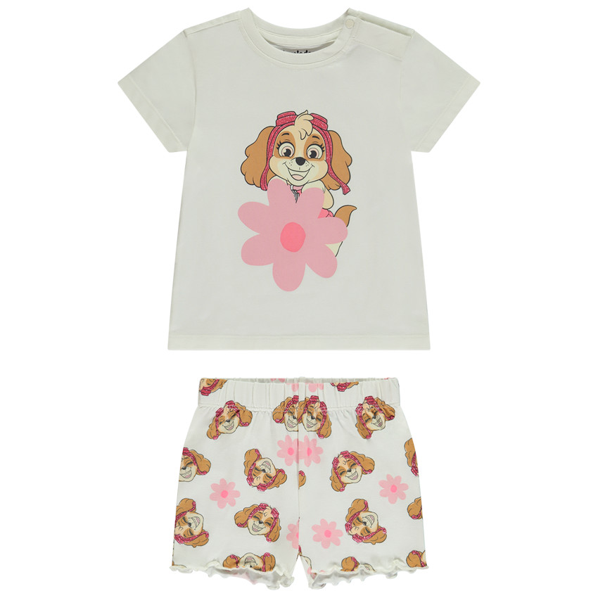 Set de pijama corto Stella La Patrulla Canina para bebé niña 