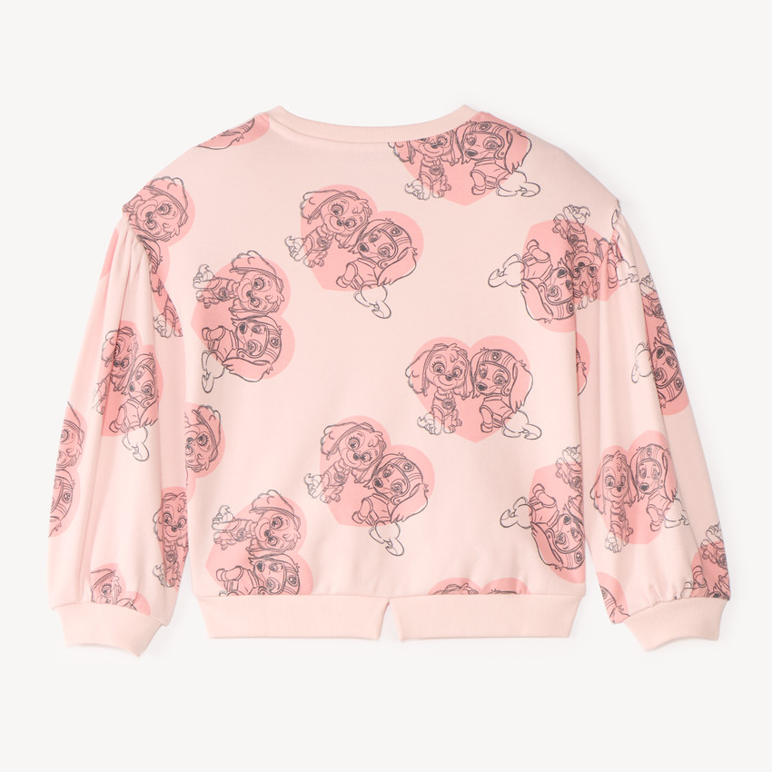 Sudadera de felpa estampada Stella y Libert de la Patrulla Canina para niña. 
