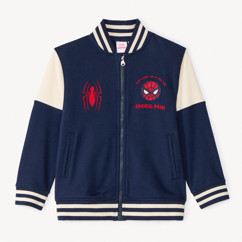 Chaqueta oversize de teddy Spider-Man Marvel para niño 