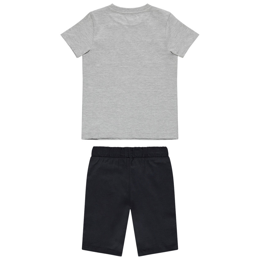 Pyjama court en jersey print ballon de foot  Additional Pyjama court en jersey print ballon de foot