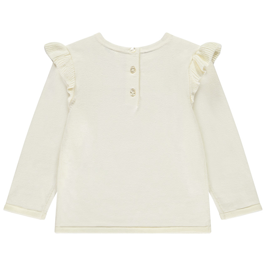 Jersey de manga larga con print fantasía para bebé niña 