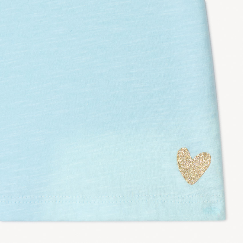 Conjunto de 3 camisetas de manga corta lisas para niña bebé 