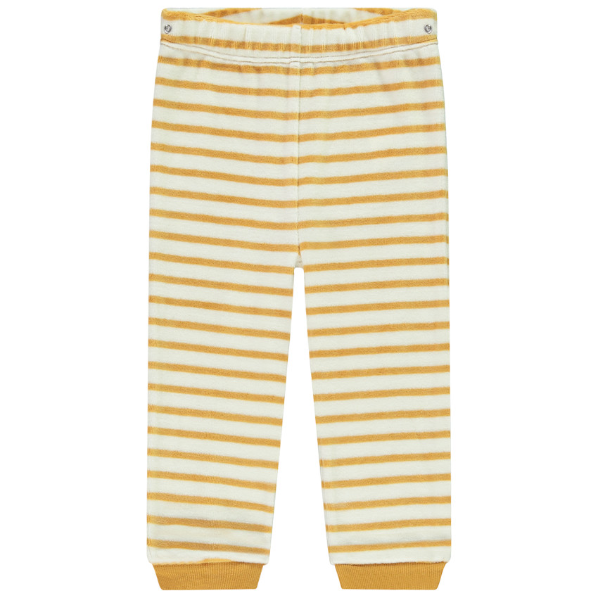 Pijama de 2 piezas de felpa con león divertido para bebé niño con acabados variados según la edad 