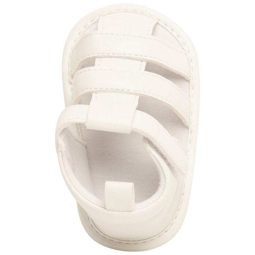 Sandalias de bebé con tiras y cierre de velcro 