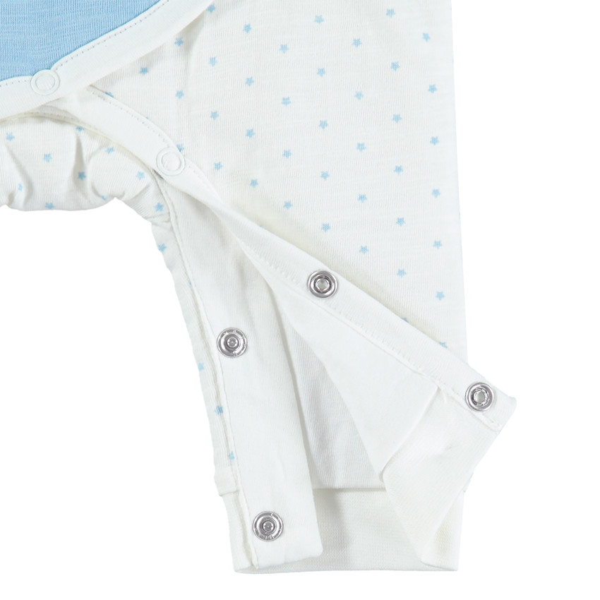 Mono largo de punto con estrella bordada Smiley  