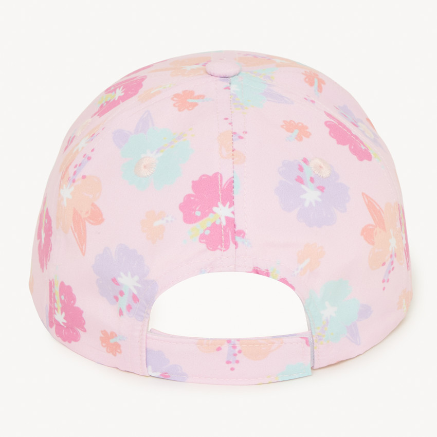 Gorra estampada con parche de goma Hawaii para niña 