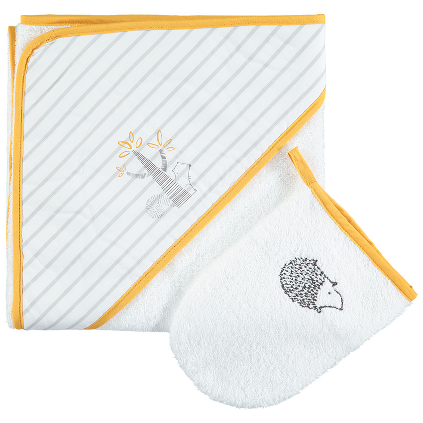 Conjunto de baño con capa y guante de Nos Pequeños Amigos  Additional Conjunto de baño con capa y guante de Nos Pequeños Amigos
