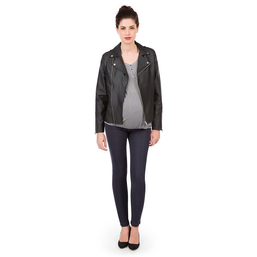 Jean de embarazo corte slim 