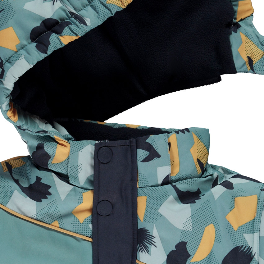 Combinaison de ski déperlante imprimé graphique pour garçon 