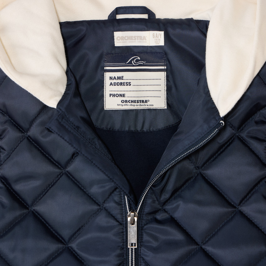 Doudoune sin mangas acolchada con capucha para niño 