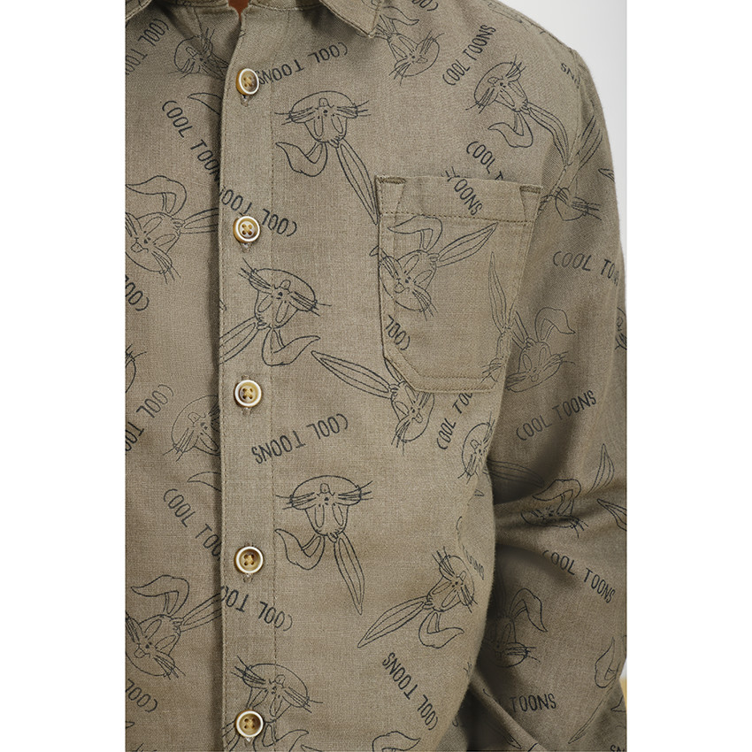 Camisa de manga larga con estampado de Bugs Bunny para bebé 