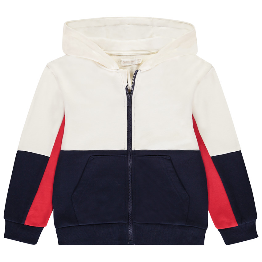 Gilet de felpa efecto color block para niño  Additional Gilet de felpa efecto color block para niño