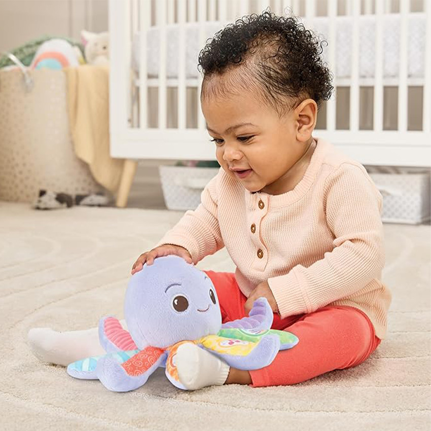 Peluche de colores Pulpito patitas 6M+ 