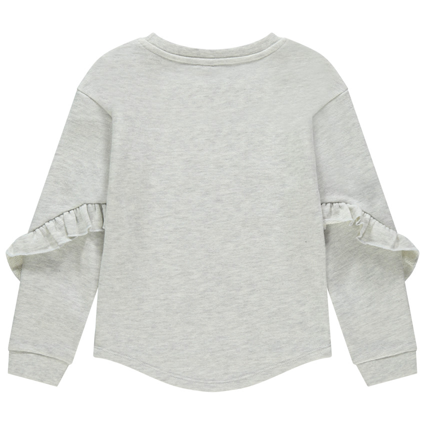 Sudadera de felpa fina con volantes  Additional Sudadera de felpa fina con volantes