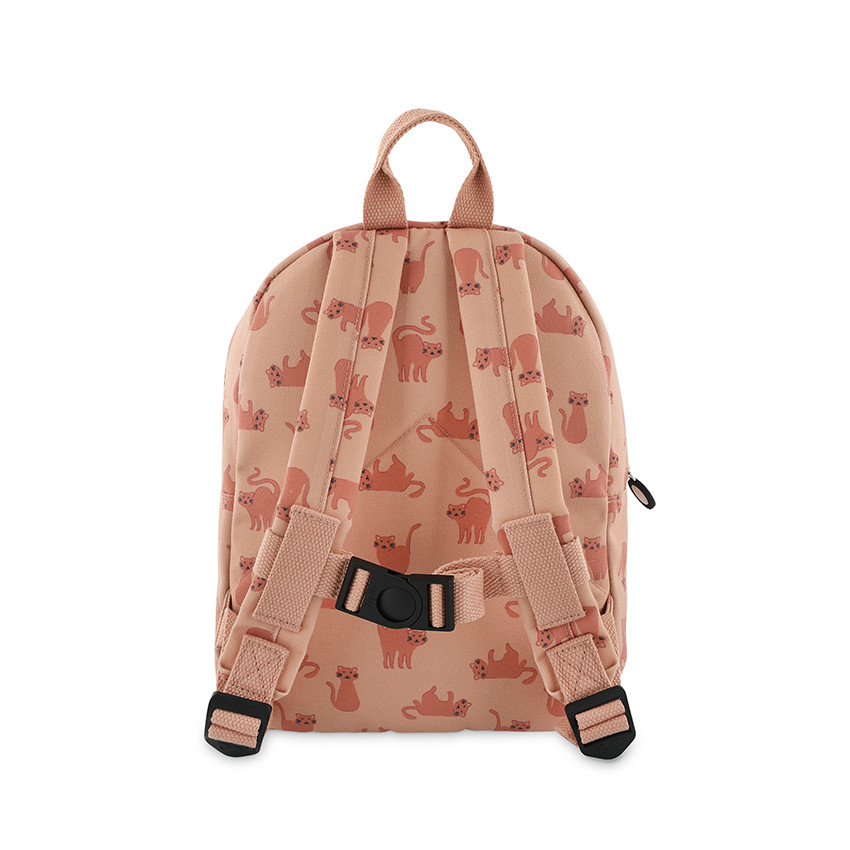 Mochila escolar mediana Charming Cat 7,5 L con correas ajustables para niños a partir de 3 años 