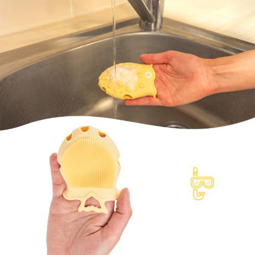 Brosse de massage en silicone  