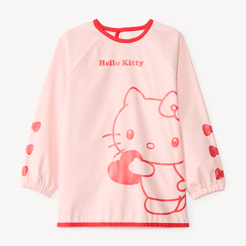 Delantal de pintura para niña con estampado de Hello Kitty 