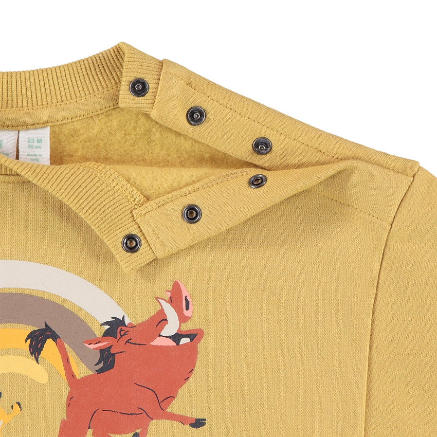 Sudadera oversize estampada El Rey León Disney para bebé niño 