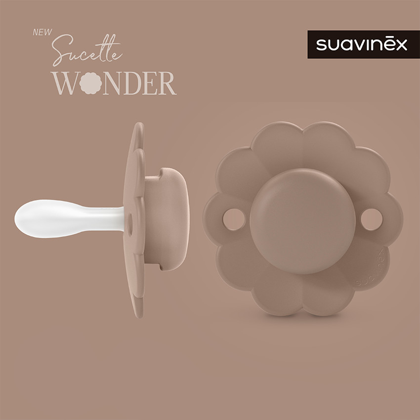 Sucette silicone réversible SX Pro 6-18M Wonder raw umber  Additional Sucette silicone réversible SX Pro 6-18M Wonder raw umber