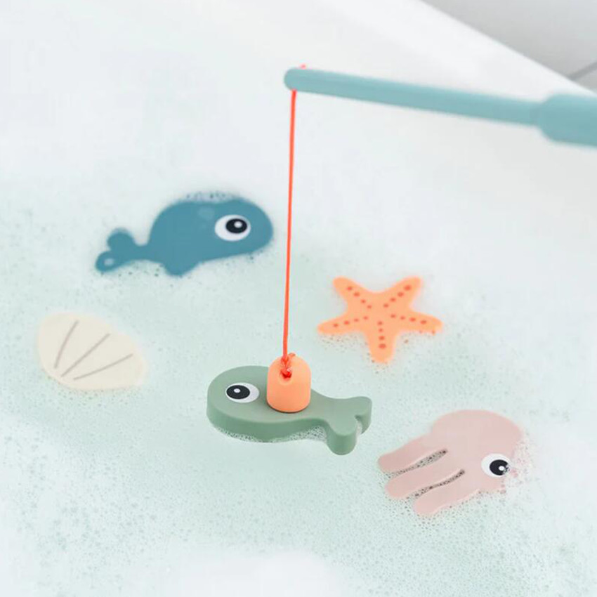 Juego de pesca para el baño Sea Friends 2años+ 