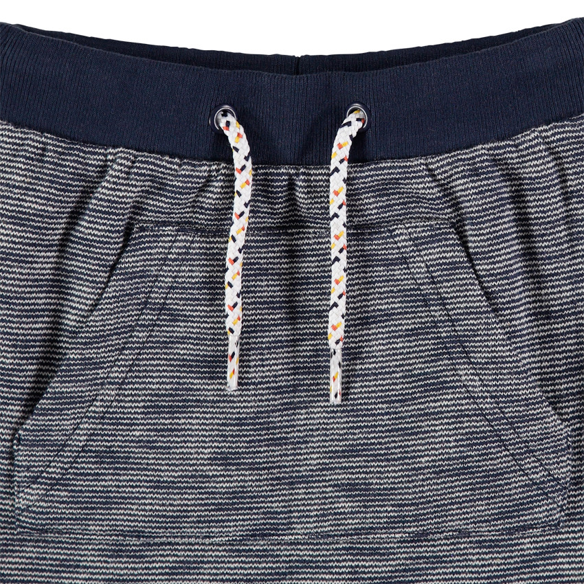 Pantalón de jogging de felpa con bolsillo tipo canguro 