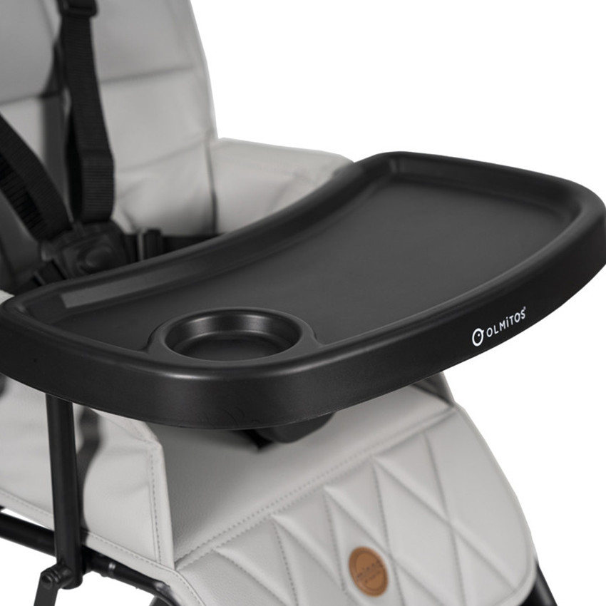 Trona plegable Minna gris 