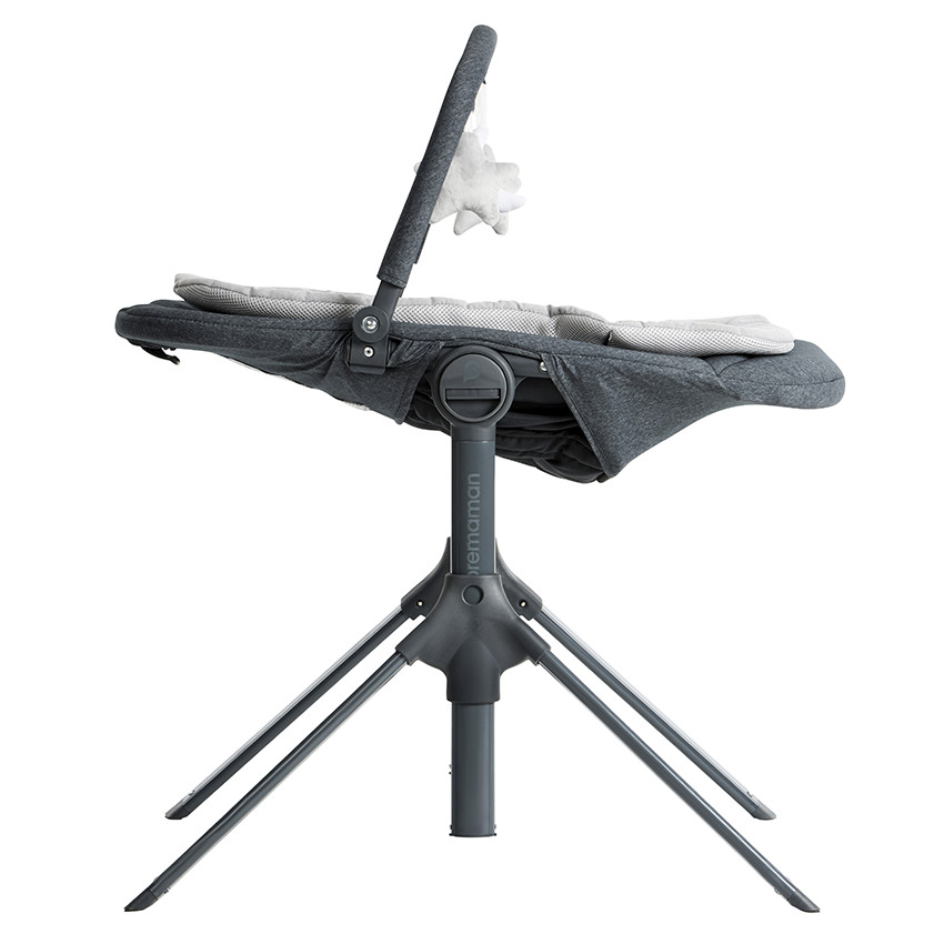 Transat ajustable en altura Uppy gris 