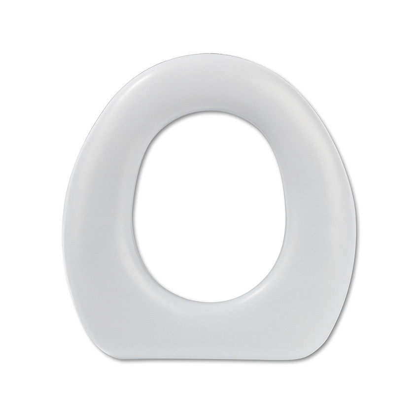 Reductor wc acolchado - Blanco/Gris 