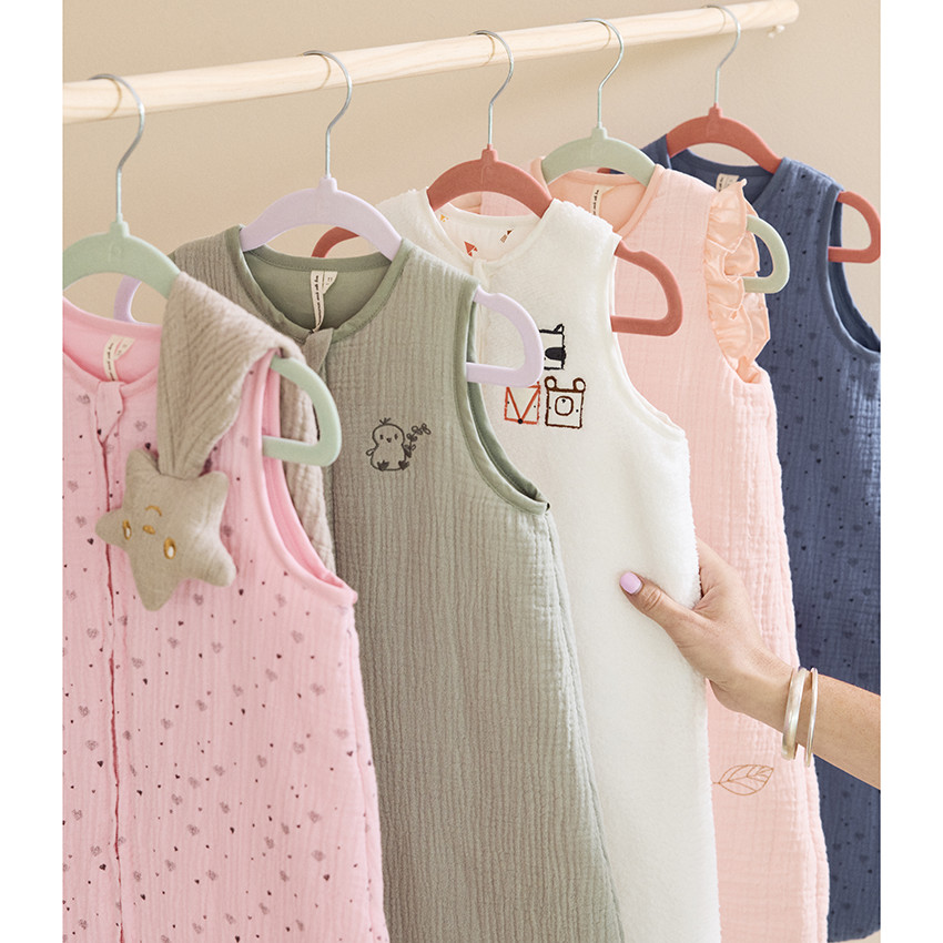 Saco de dormir sin mangas reversible de popelina TOG 3.5 