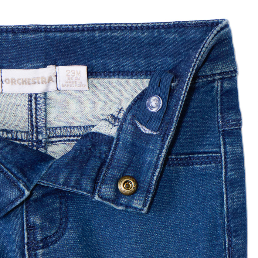 Vaqueros efecto denim lisos para bebé niño 